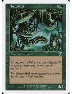 Magic: The Gathering Anaconda (229) Lightly Played