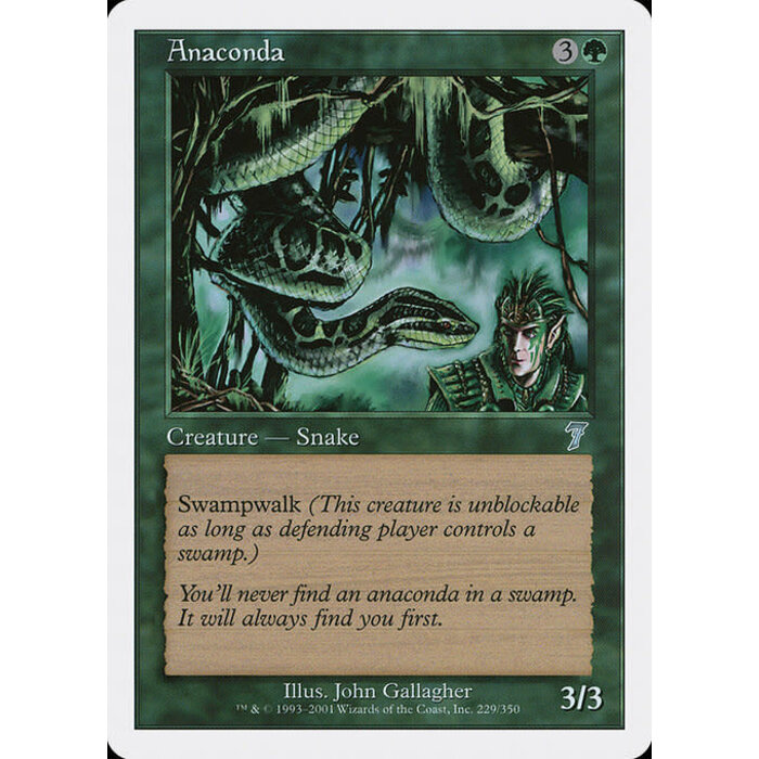 Magic: The Gathering Anaconda (229) Lightly Played