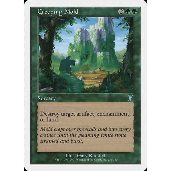 Magic: The Gathering Creeping Mold (236) Lightly Played