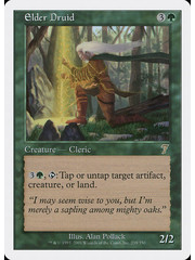 Magic: The Gathering Elder Druid (238) Moderately Played