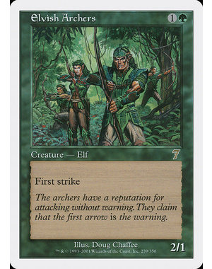 Magic: The Gathering Elvish Archers (239) Lightly Played