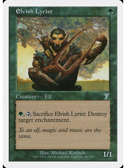 Magic: The Gathering Elvish Lyrist (241) Lightly Played