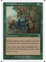 Magic: The Gathering Familiar Ground (243) Lightly Played