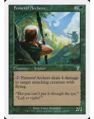 Magic: The Gathering Femeref Archers (244) Lightly Played