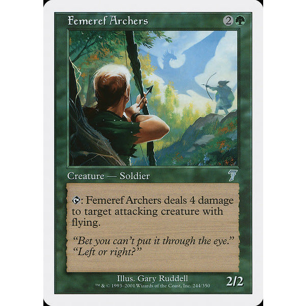 Magic: The Gathering Femeref Archers (244) Lightly Played