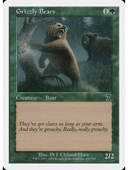 Magic: The Gathering Grizzly Bears (251) Lightly Played