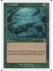 Magic: The Gathering Hurricane (252) Lightly Played
