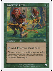 Magic: The Gathering Llanowar Elves (253) Heavily Played