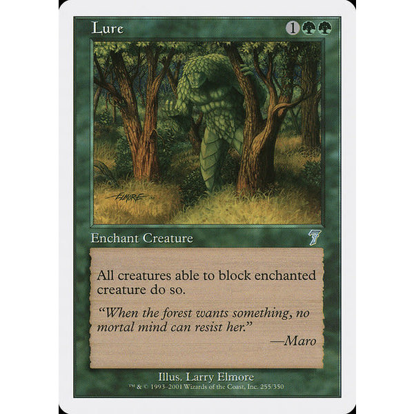 Magic: The Gathering Lure (255) Lightly Played