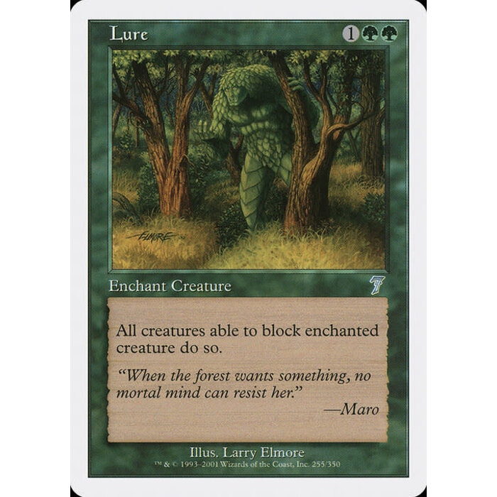 Magic: The Gathering Lure (255) Lightly Played