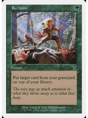 Magic: The Gathering Reclaim (263) Lightly Played