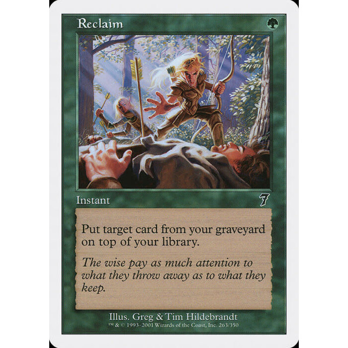 Magic: The Gathering Reclaim (263) Lightly Played