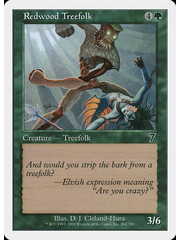 Magic: The Gathering Redwood Treefolk (264) Lightly Played Foil