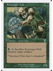 Magic: The Gathering Scavenger Folk (267) Lightly Played