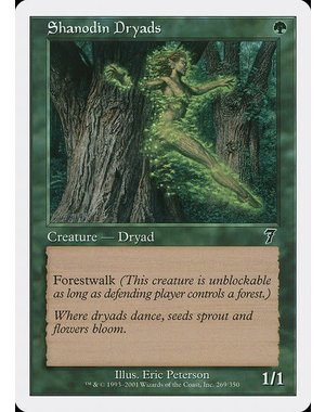 Magic: The Gathering Shanodin Dryads (269) Lightly Played