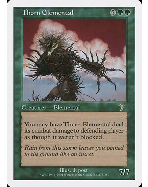 Magic: The Gathering Thorn Elemental (273) Moderately Played