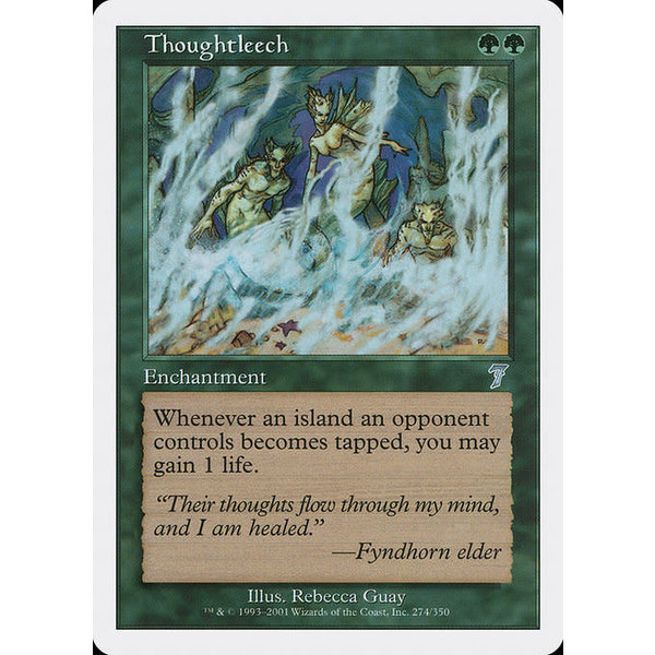 Magic: The Gathering Thoughtleech (274) Lightly Played