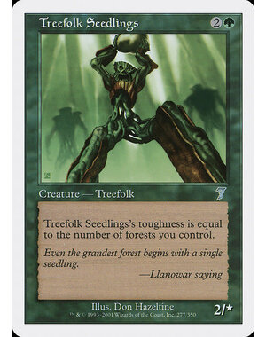 Magic: The Gathering Treefolk Seedlings (277) Lightly Played