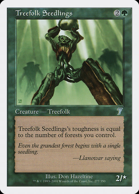 Magic: The Gathering Treefolk Seedlings (277) Lightly Played Magic: The Gathering Treefolk Seedlings (277) Lightly Played