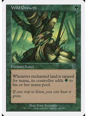 Magic: The Gathering Wild Growth (282) Lightly Played