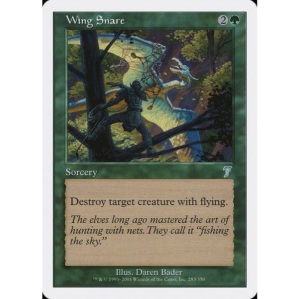 Magic: The Gathering Wing Snare (283) Lightly Played