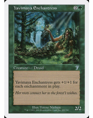 Magic: The Gathering Yavimaya Enchantress (285) Lightly Played