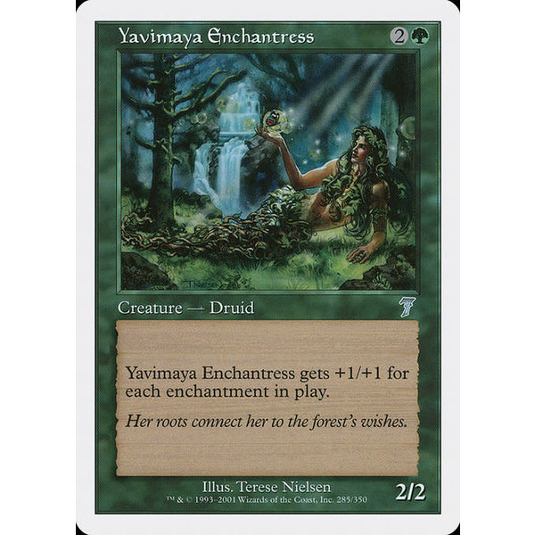 Magic: The Gathering Yavimaya Enchantress (285) Lightly Played