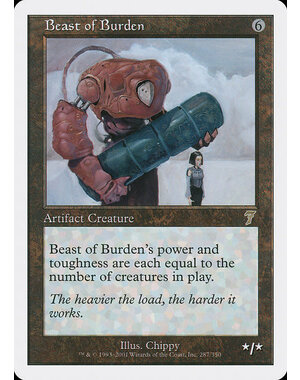 Magic: The Gathering Beast of Burden (287) Lightly Played