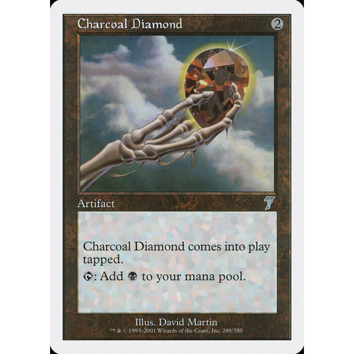 Magic: The Gathering Charcoal Diamond (289) Moderately Played