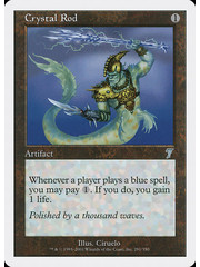 Magic: The Gathering Crystal Rod (291) Lightly Played