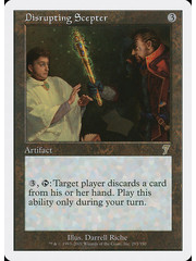 Magic: The Gathering Disrupting Scepter (293) Lightly Played