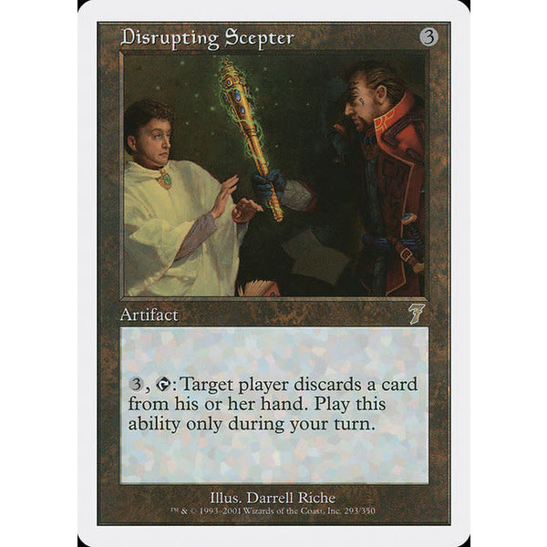 Magic: The Gathering Disrupting Scepter (293) Lightly Played