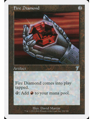 Magic: The Gathering Fire Diamond (296) Moderately Played