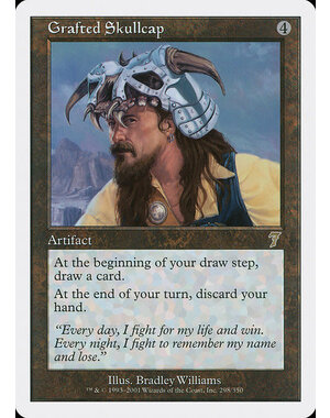 Magic: The Gathering Grafted Skullcap (298) Lightly Played