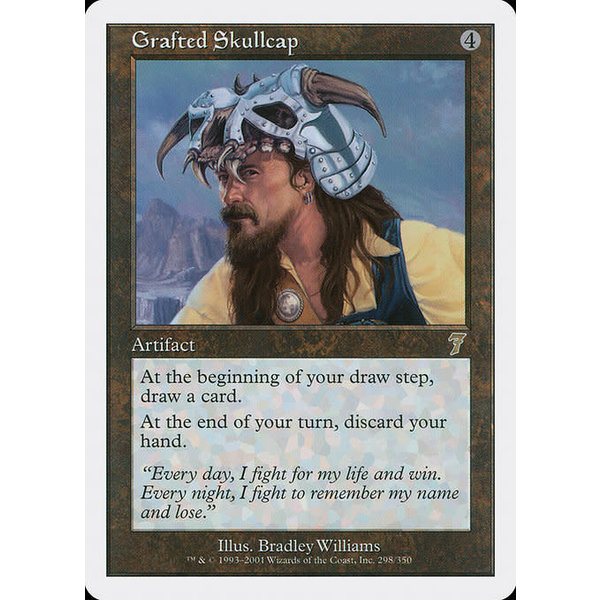 Magic: The Gathering Grafted Skullcap (298) Lightly Played