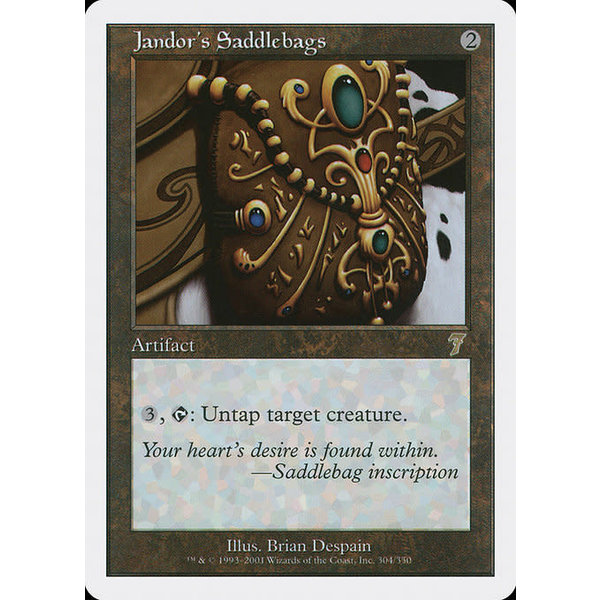 Magic: The Gathering Jandor's Saddlebags (304) Lightly Played