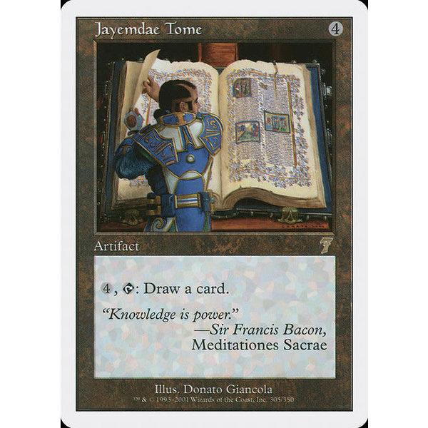 Magic: The Gathering Jayemdae Tome (305) Lightly Played