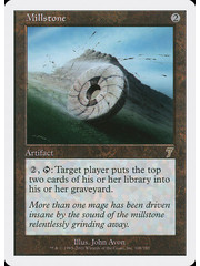 Magic: The Gathering Millstone (308) Moderately Played
