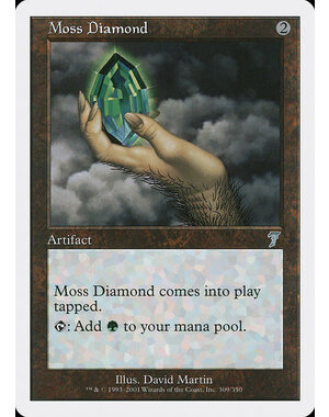 Magic: The Gathering Moss Diamond (309) Lightly Played