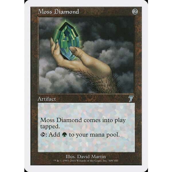 Magic: The Gathering Moss Diamond (309) Lightly Played