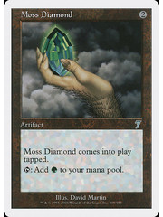 Magic: The Gathering Moss Diamond (309) Moderately Played