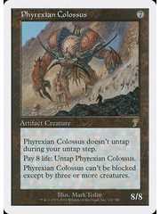 Magic: The Gathering Phyrexian Colossus (311) Lightly Played
