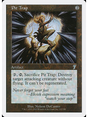 Magic: The Gathering Pit Trap (313) Lightly Played