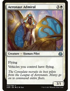Magic: The Gathering Aeronaut Admiral (002) Lightly Played