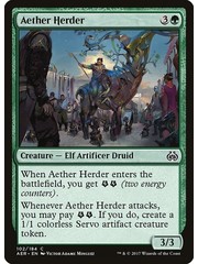 Magic: The Gathering Aether Herder (102) Moderately Played Foil