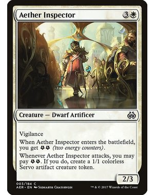 Magic: The Gathering Aether Inspector (003) Lightly Played