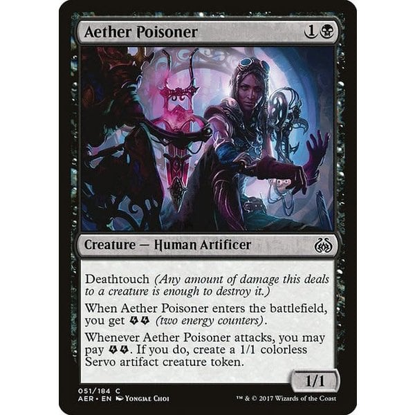 Magic: The Gathering Aether Poisoner (051) Lightly Played Foil