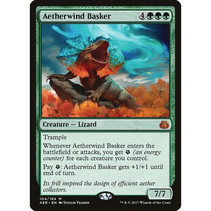 Magic: The Gathering Aetherwind Basker (104) Lightly Played