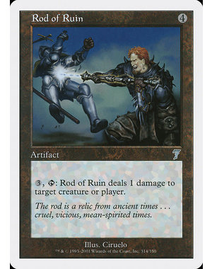 Magic: The Gathering Rod of Ruin (314) Lightly Played