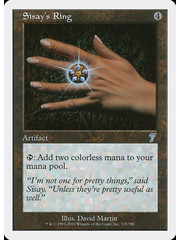 Magic: The Gathering Sisay's Ring (315) Lightly Played